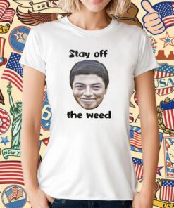 Viktor Hovland Stay Off The Weed Tee Shirt