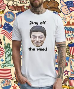 Viktor Hovland Stay Off The Weed Tee Shirt