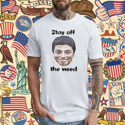 Viktor Hovland Stay Off The Weed Tee Shirt