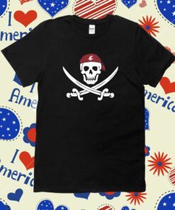 Washington State Golf Pirate Skull Shirt