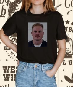 Zach Bryan Mugshot In Zach We Trust Shirt