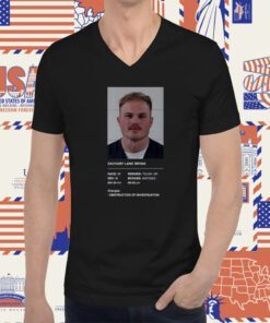 Zachary Lane Bryan Mugshot T-Shirt