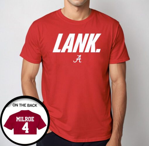 Lank – Ncaa Football Jalen Milroe 4 T-Shirt