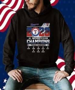Texas Rangers Al West Champs 2023 Tee Shirt