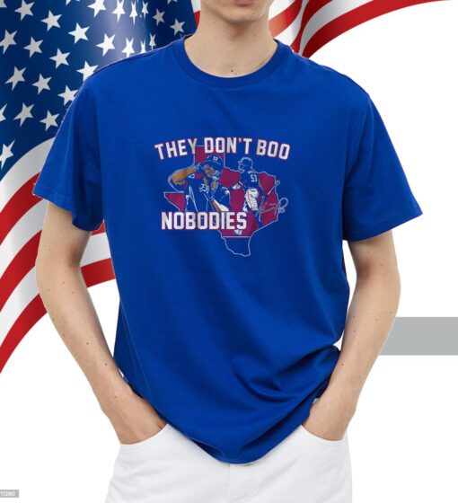 Adolis Garcia: They Don't Boo Nobodies Shirt