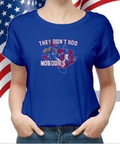 Adolis Garcia: They Don't Boo Nobodies Shirt