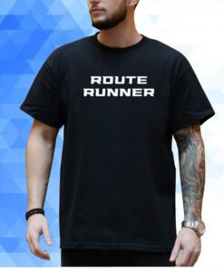 Aj Brown Wearing Route Runner T-Shirt