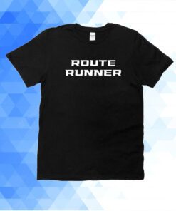 Aj Brown Wearing Route Runner T-Shirt