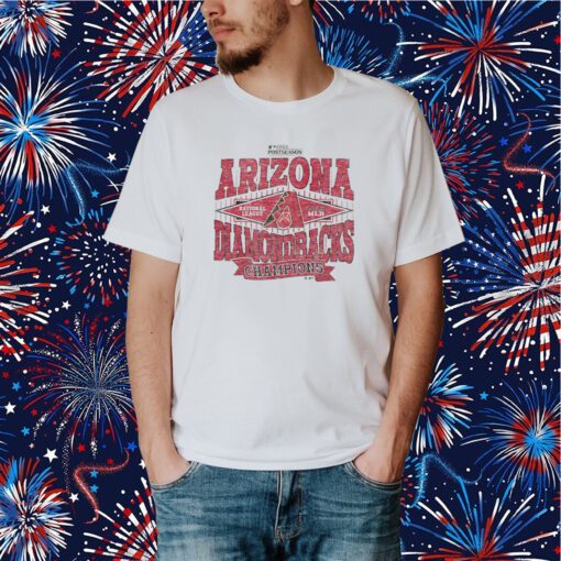 Arizona Diamondbacks ’47 2023 National League Champions Franklin T-Shirt