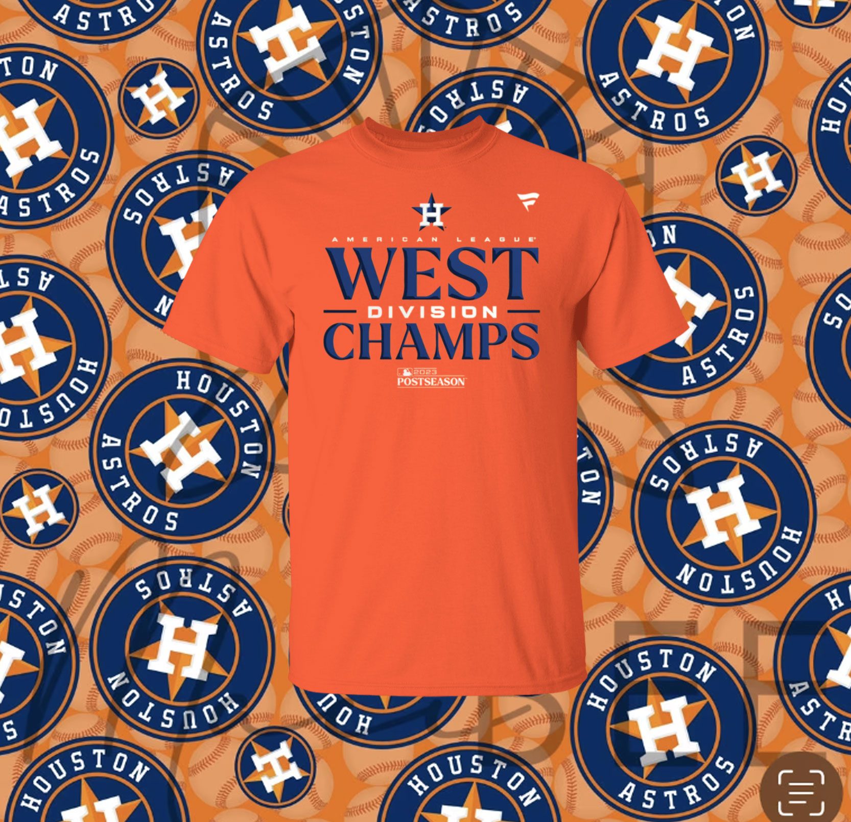 astros al west champions shirt
