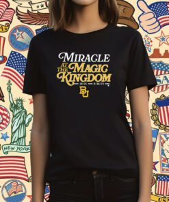 Baylor Football Miracle in the Magic Kingdom T-Shirt