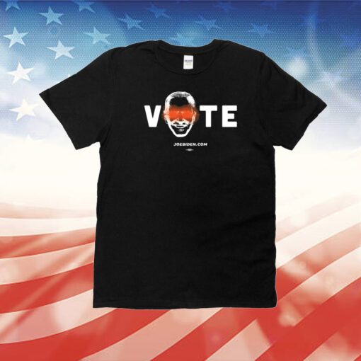 Biden Harris Glow In The Dark on Vote Joebiden.Com T-Shirt