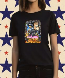 Bluey Bbq Peppa Pig T-Shirt