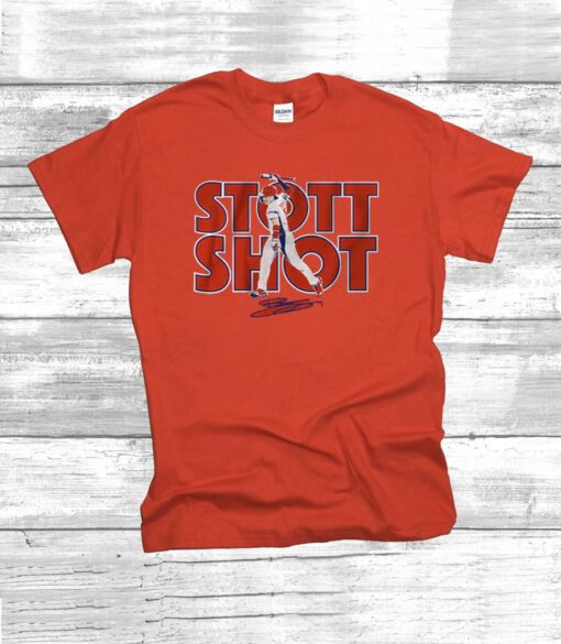 Bryson Stott Shot Philly Baseball T-Shirt