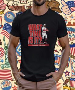 Carlos Correa What Time Is It T-Shirt