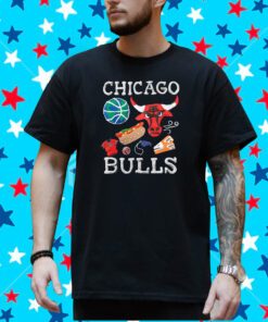 Chicago Bulls Nba X Market Claymation T-Shirt