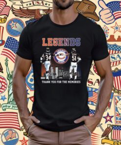 Chicago bears legends payton and butkus memories signatures T-Shirt