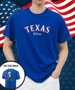 Corey Seager Texas Rangers 2023 American League Champions Shirt