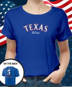 Corey Seager Texas Rangers 2023 American League Champions Shirt