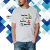 Creamium One Thot Two Thot Red Thot Blue Thot T-Shirt