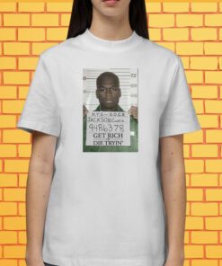 Dababy Jackson Curtis Mugshot Get Rich Or Die Tryin Merch TShirt