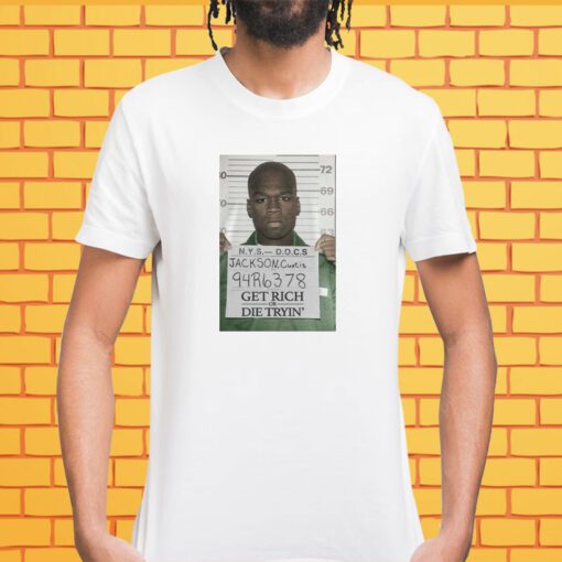 Dababy Jackson Curtis Mugshot Get Rich Or Die Tryin Merch TShirt