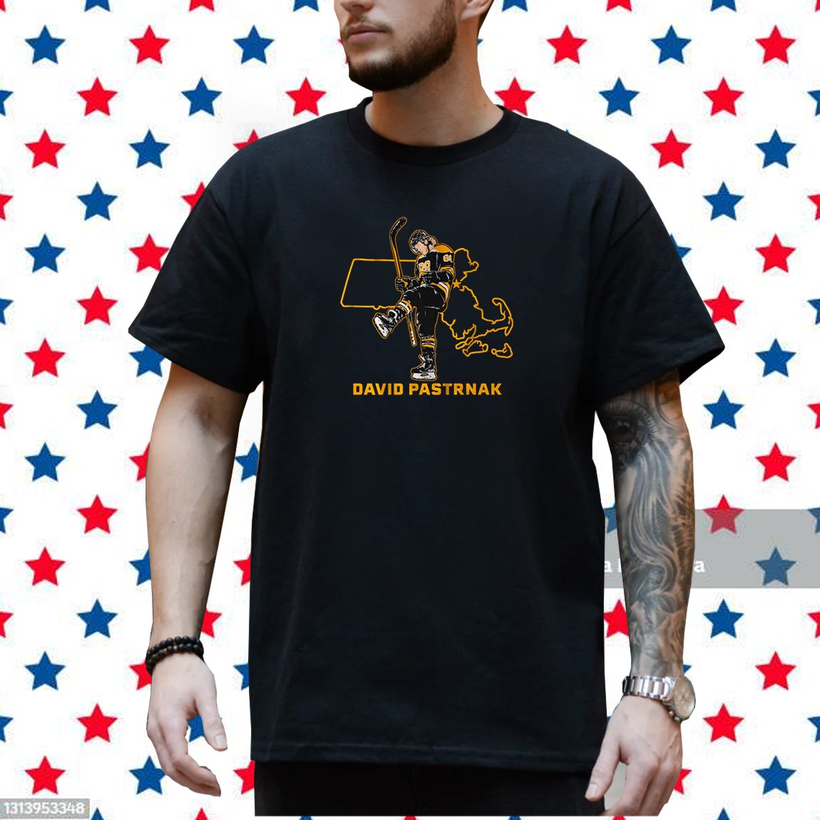 Official David pastrnak state star shirt - Gearuptee