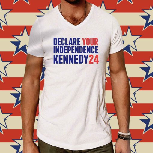 Official Declare Your Independence Kennedy 24 T-Shirt