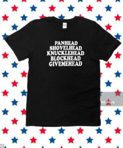 Frank Ocean Panhead Shovelhead Knucklehead Blockhead Givemehead T-Shirt