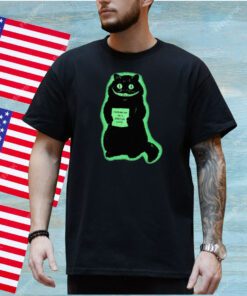 Fuck Me Up On A Spiritual Level Cat T-Shirt