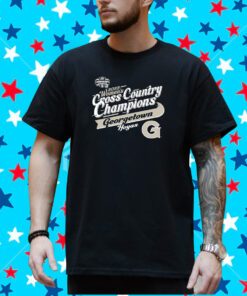 Georgetown Hoyas 2023 Big East Women’s Cross Country Champions T-Shirt