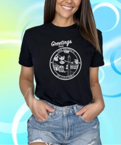 Greeting From The District Of Columbia Shirt