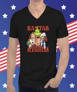 Grinch santa’s sleighers Christmas T-Shirt
