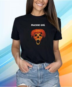 Halloween Machine Girl Pumpkin Shirt