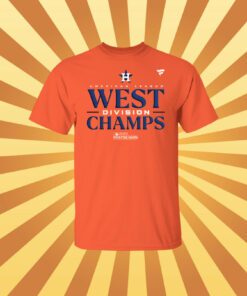 Houston Astros Fanatics Branded 2023 Al West Division Champions Locker Room T-Shirt