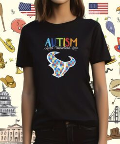 Houston texans NFL autism awareness accept understand love T-Shirt