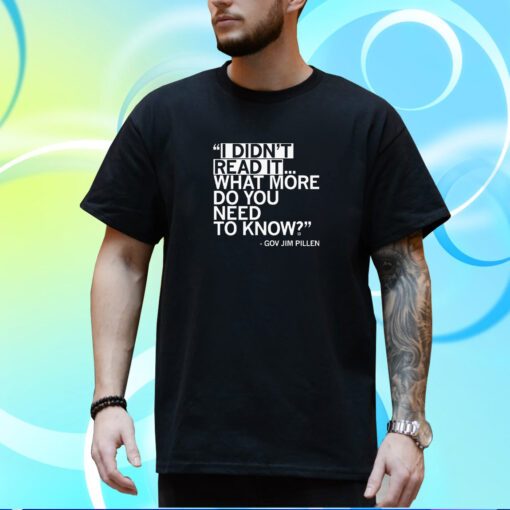 I didn't read it...what more do you need to know? Shirt