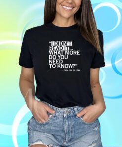I didn't read it...what more do you need to know? Shirt