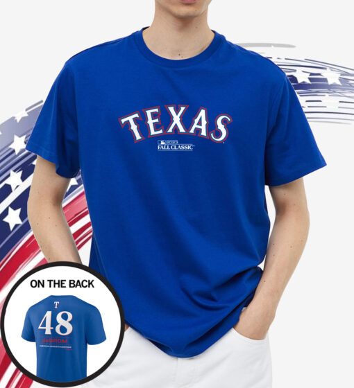 Jacob Degrom Texas Rangers 2023 American League Champions Shirt