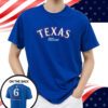 Josh Jung Texas Rangers 2023 American League Champions Shirt