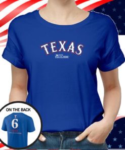 Josh Jung Texas Rangers 2023 American League Champions Shirt