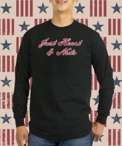 Just Heart And Nuts Tee Shirt
