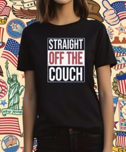 Official Justin Pugh Straight Off The Couch T-Shirt