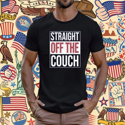 Official Justin Pugh Straight Off The Couch T-Shirt