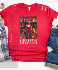 Kelce Swift The Eras Tour Shirt Vintage Taylor Chief Tee Shirt