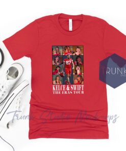 Kelce Swift The Eras Tour Shirt Vintage Taylor Chief Tee Shirt