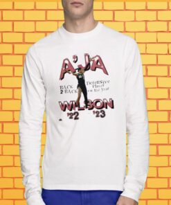 Las vegas aces a’ja wilson playa society 2023 defensive player of the year T-Shirt
