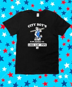 Lay Pipe City Boy’s Raw Piping Co 1-800 Lay Pipe Hoodville Shirt