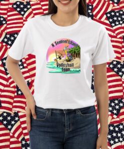 Lord Miles N.Sentinel Island Volleyball Team Shirt