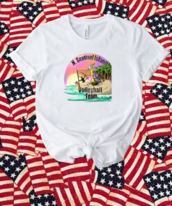 Lord Miles N.Sentinel Island Volleyball Team Shirt